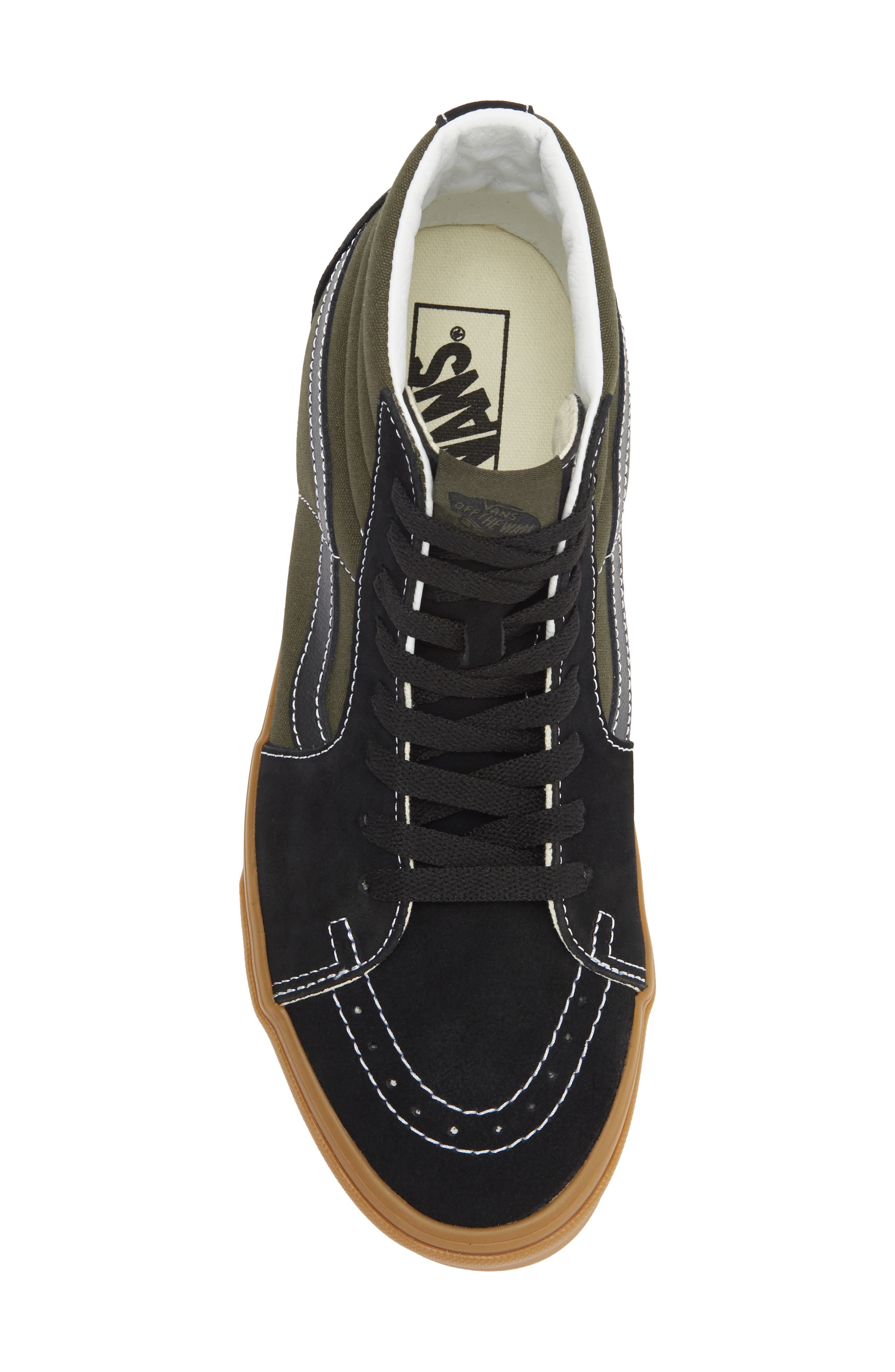 Sk8-Hi Sneaker, Alternate, color, OBSIDIAN FERN