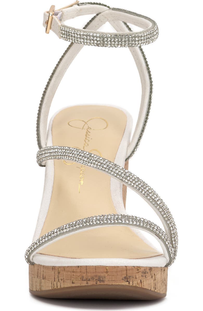 Jessica Simpson Tenley Ankle Strap Platform Wedge Sandal, Alternate, color,