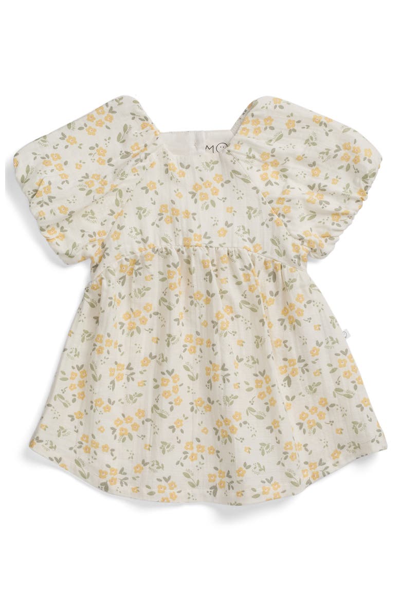 Floral Muslin Top, Main, color, Floral Cloud Dancer
