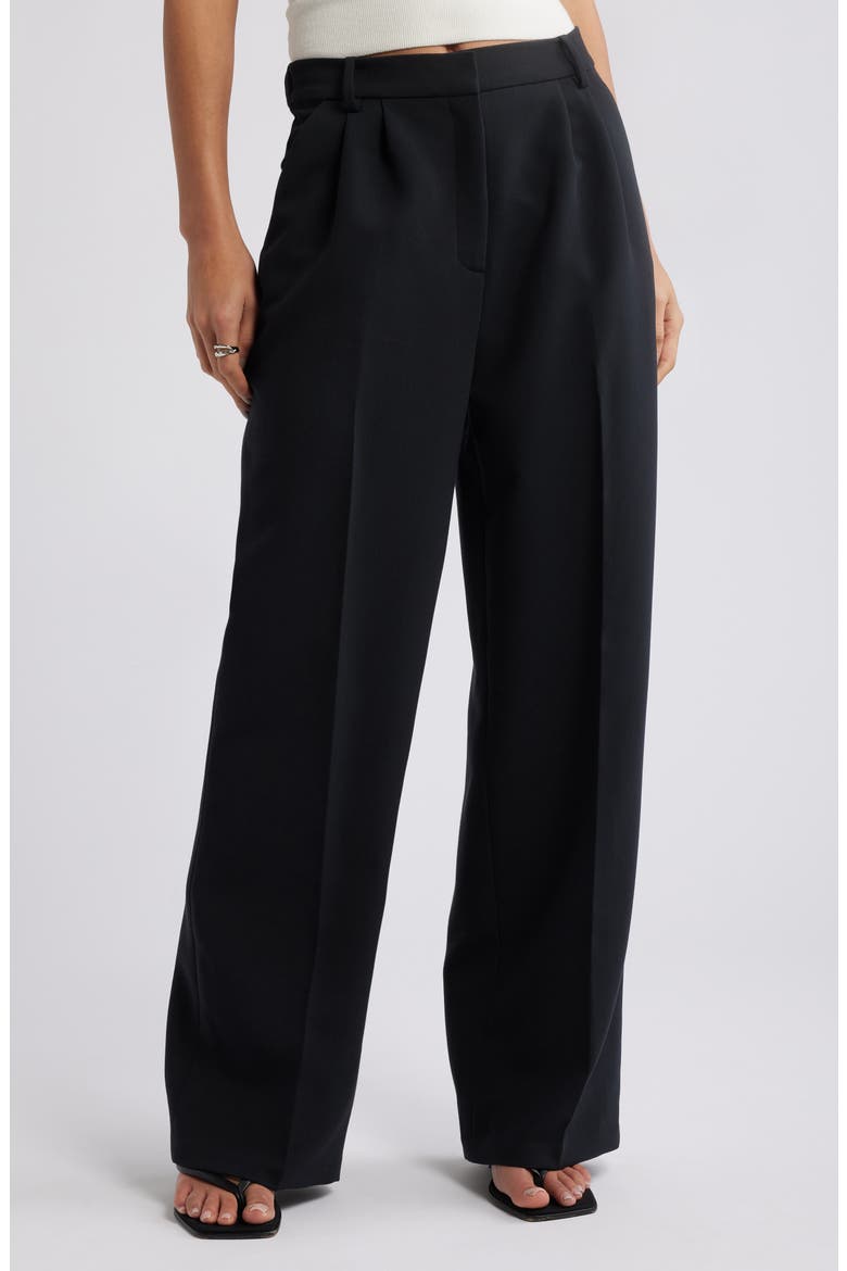 The Icon Trousers, Main, color, BLACK