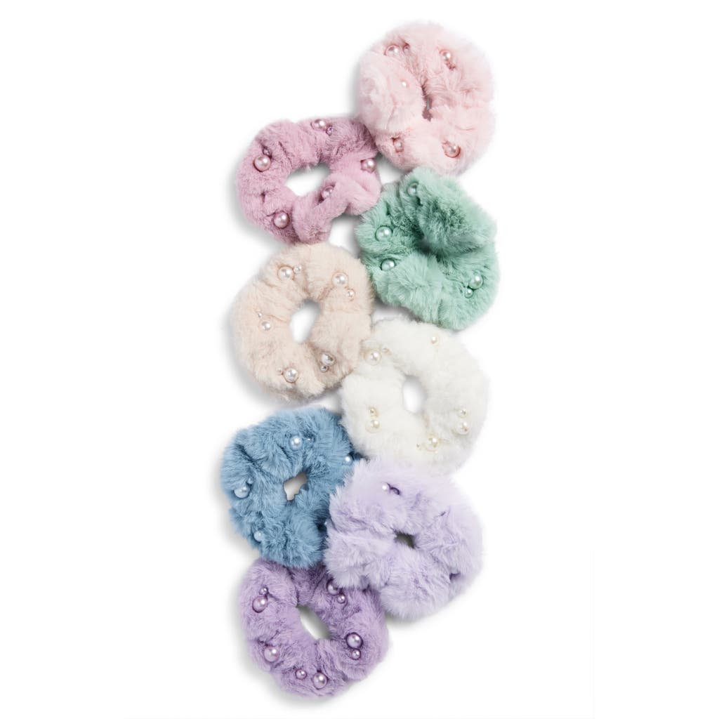 Capelli New York Kids' Assorted 8-pack Star Hair Scrunchies