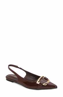 BERNESS Caeli Buckle Slingback Flat