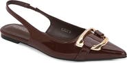 BERNESS Caeli Buckle Slingback Flat