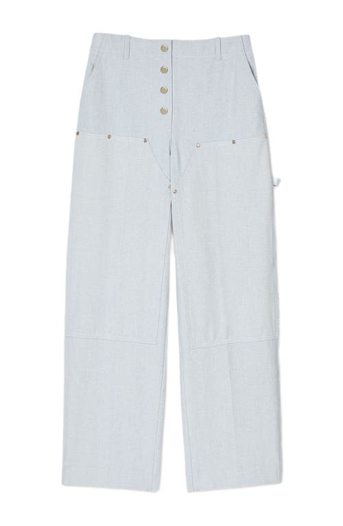 Sandro Carpenter Jeans In Light Blue In Light Blue