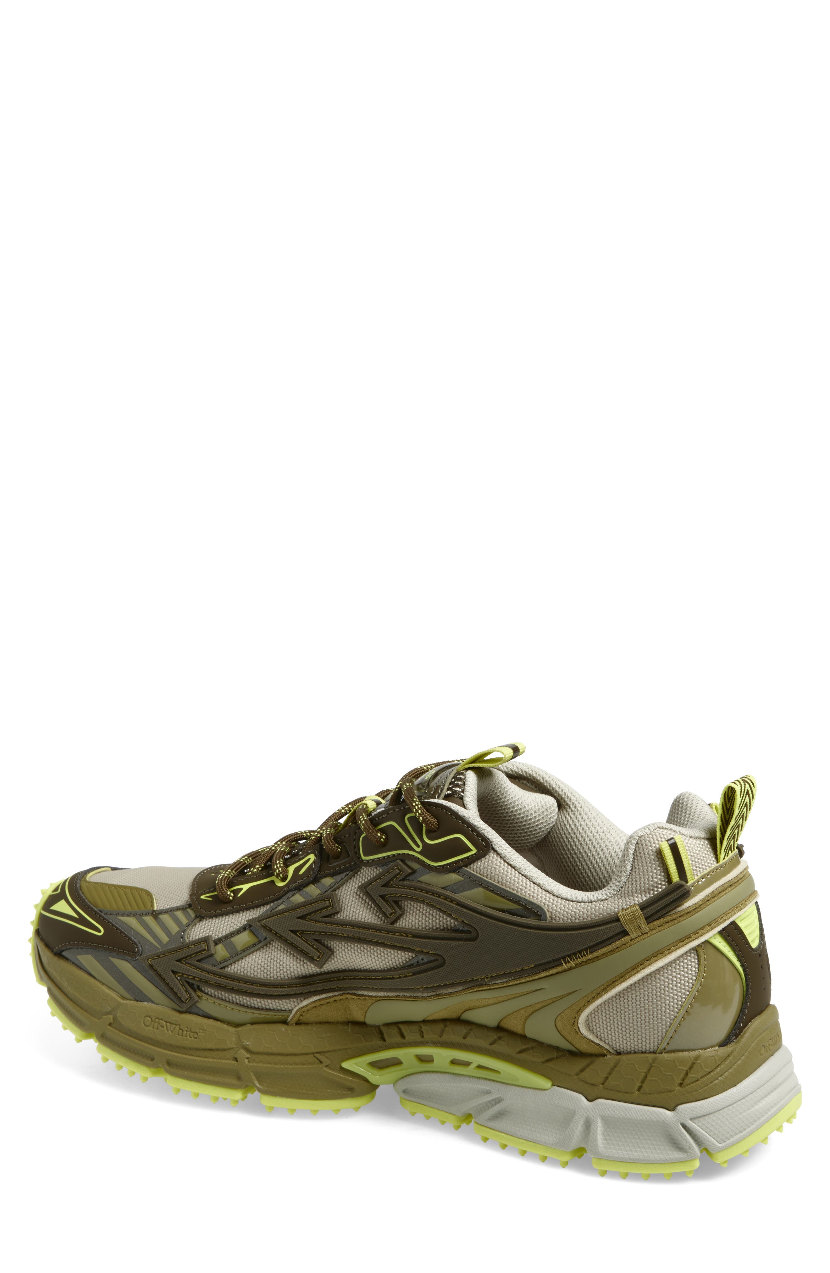 Off-White Be Right Back Sneaker, Alternate, color, Light Green - Army Green