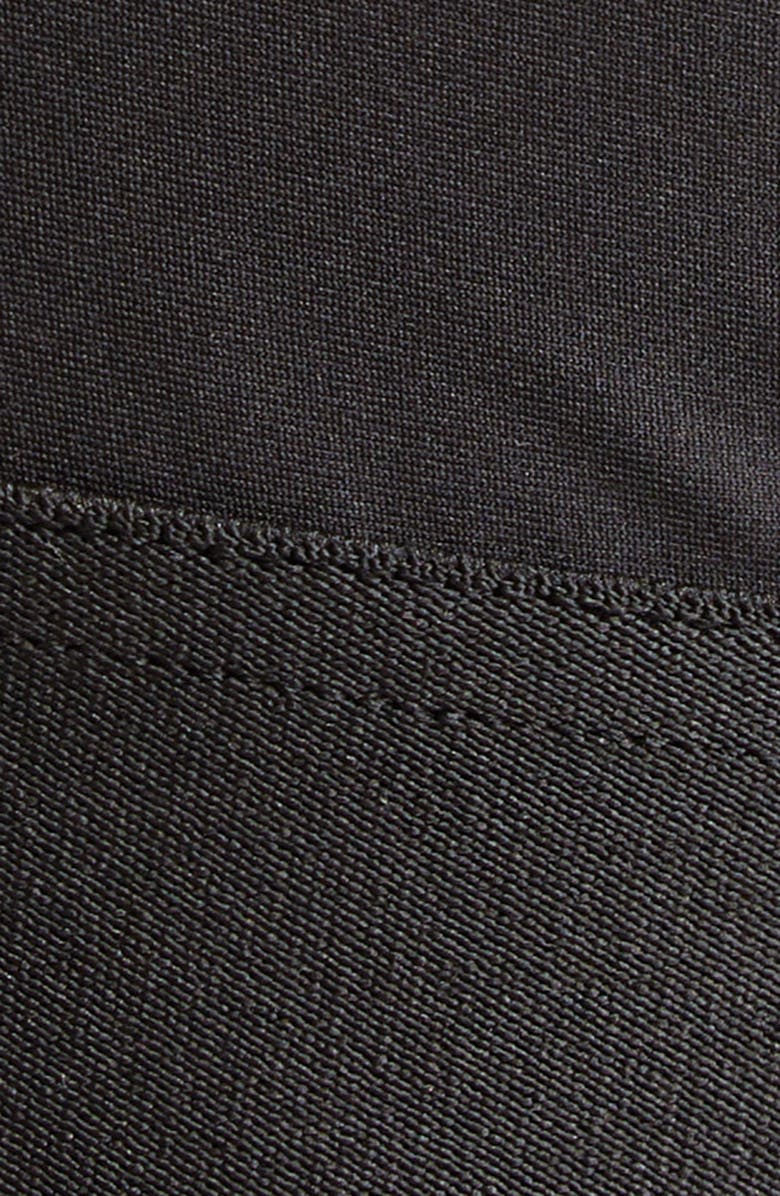 Dolce&Gabbana Logo Band Jersey Sports Bra, Alternate, color, N0000 Black