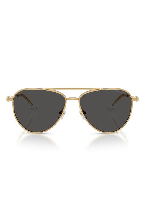 59mm Pilot Sunglasses