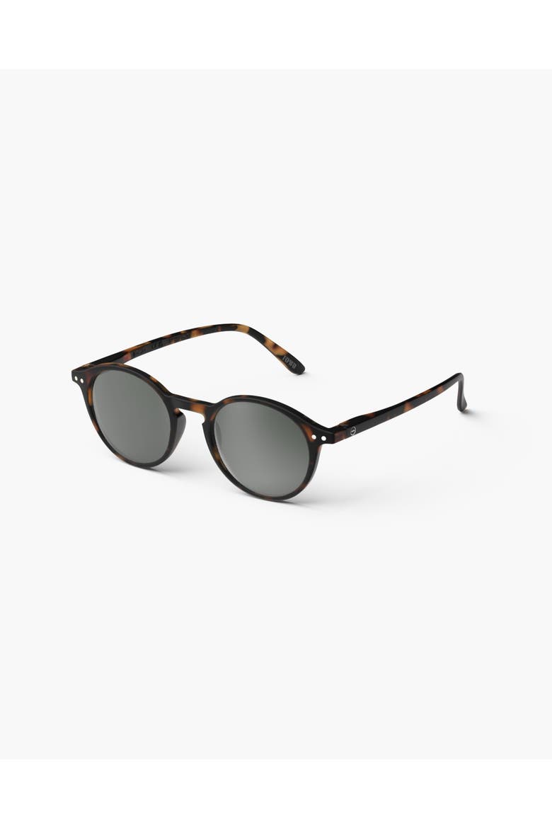 #D 48mm Pantos Reading Sunglasses, Alternate, color, Tortoise