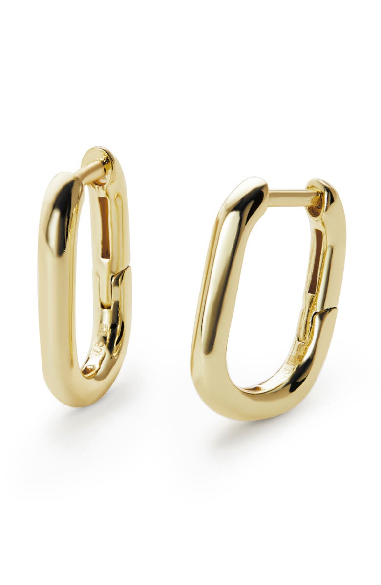 Ana Luisa Gold Hoop Earrings - Rox Mini, Main, color, 