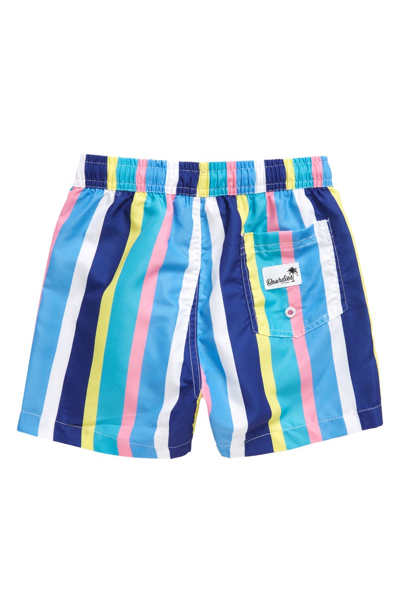 Boardies Kids' Crush Stripe Swim Trunks, Alternate, color, 