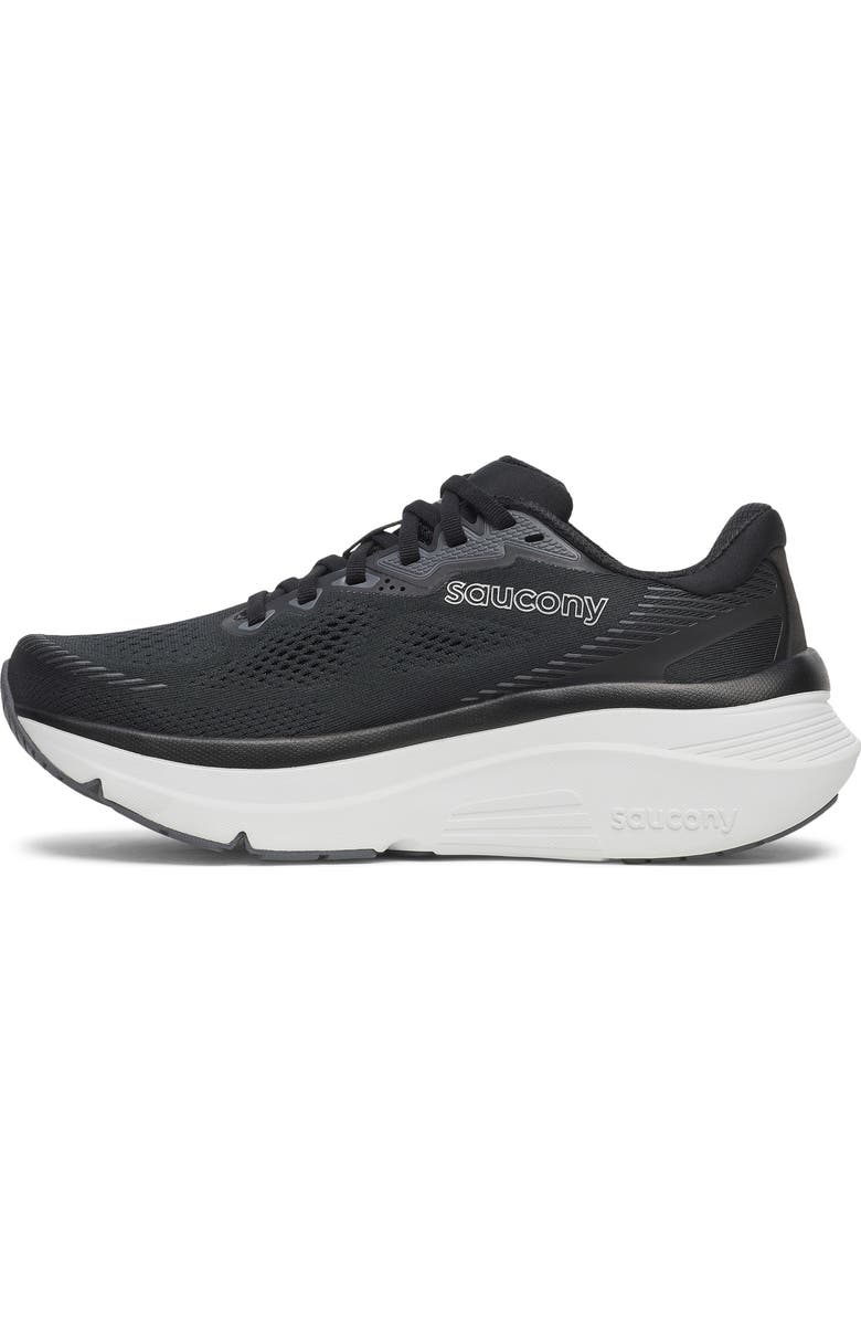 Saucony Guide 19 Running Shoe, Alternate, color, Black/ Silver