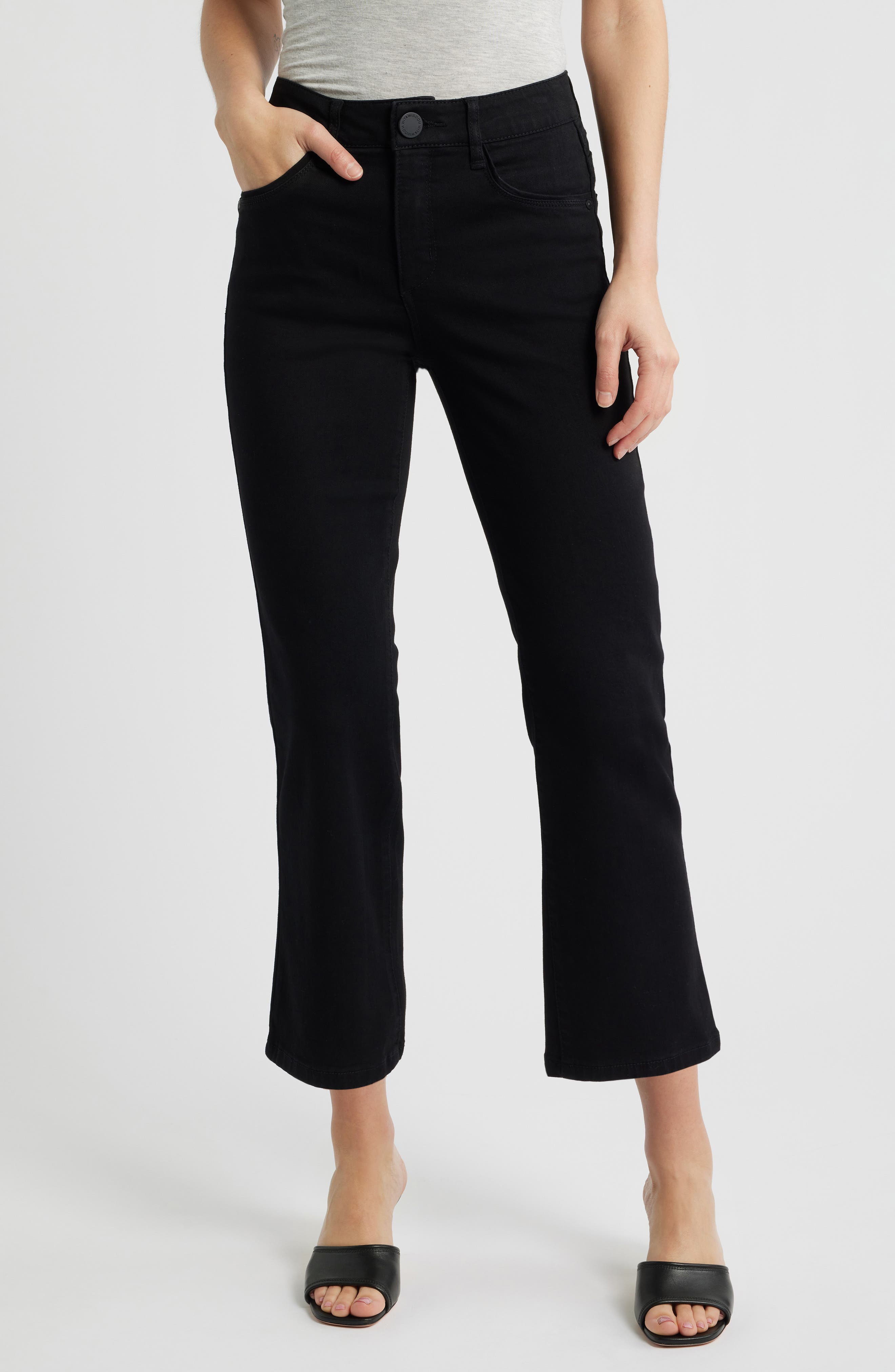 Bennett High Waist Ankle Barely Bootcut Jeans