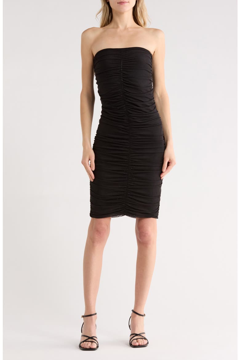Effie Knit Skirt, Main, color, BLACK