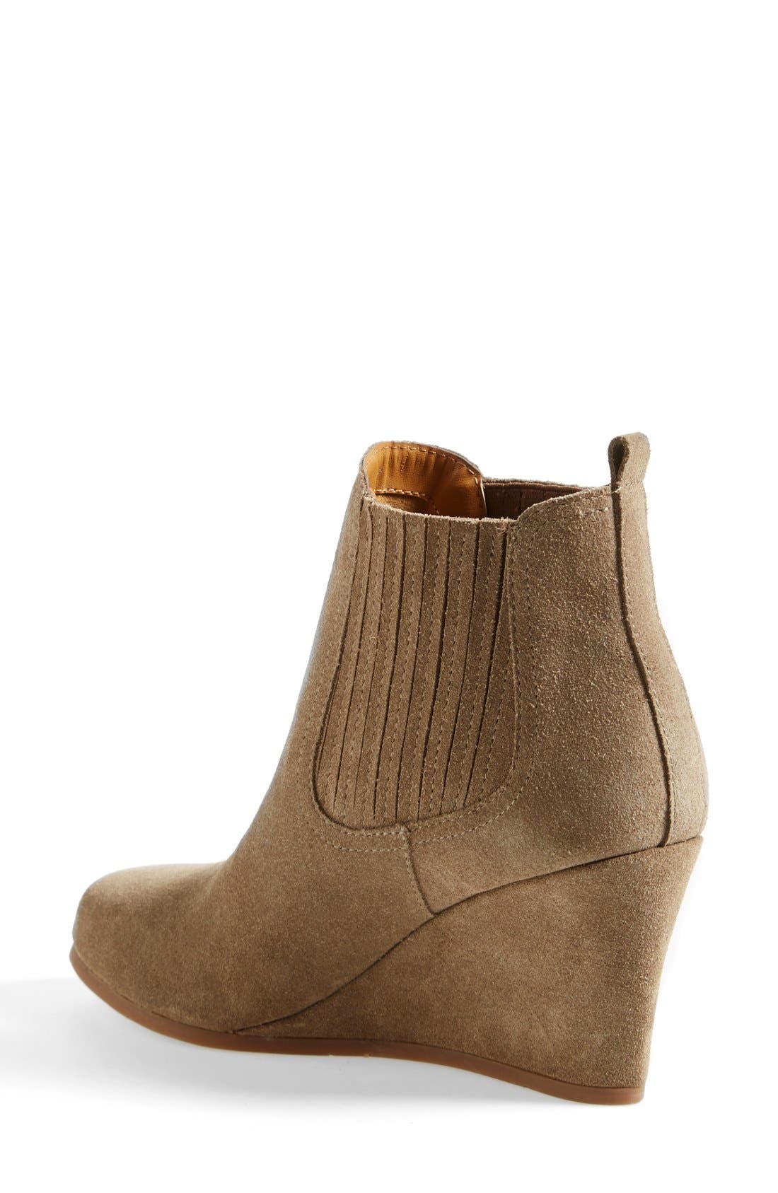 DV by Dolce Vita 'Posie' Wedge Bootie, Alternate, color, TAUPE