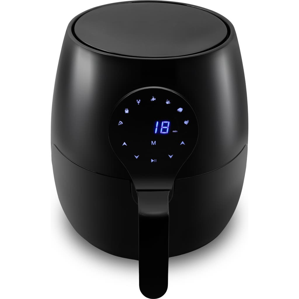 Elite Cuisine 5.3 Qt Digital Air Fryer with Air Circulation in Black at Nordstrom