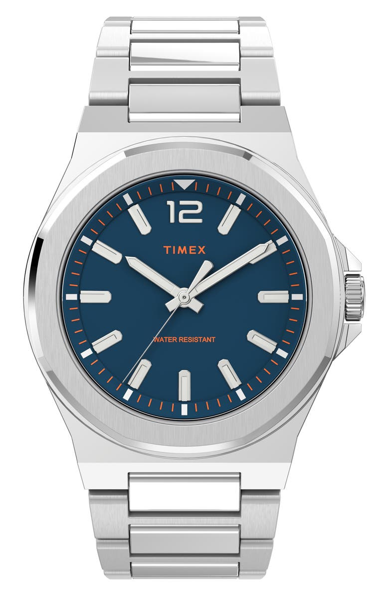 Timex<sup>®</sup> Essex Avenue Thin Bracelet Watch, 40mm, Main, color,