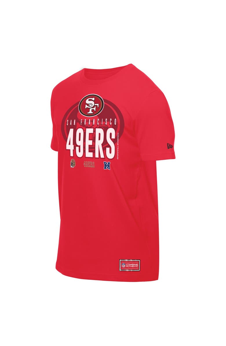 New Era Men's New Era Scarlet San Francisco 49ers 2025 NFL Training Camp T-Shirt, Alternate, color, Scarlet