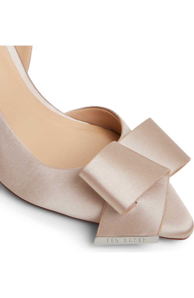 Ted Baker London Lola Bow Pointed Toe Pump, Alternate, color, Other Grey