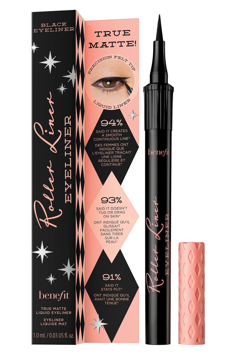 Roller Liner Waterproof Liquid Eyeliner, Alternate, color, BLACK