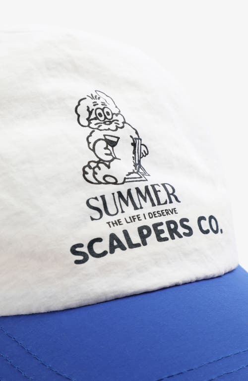 Scalpers Cove Trucker Cap In Blue