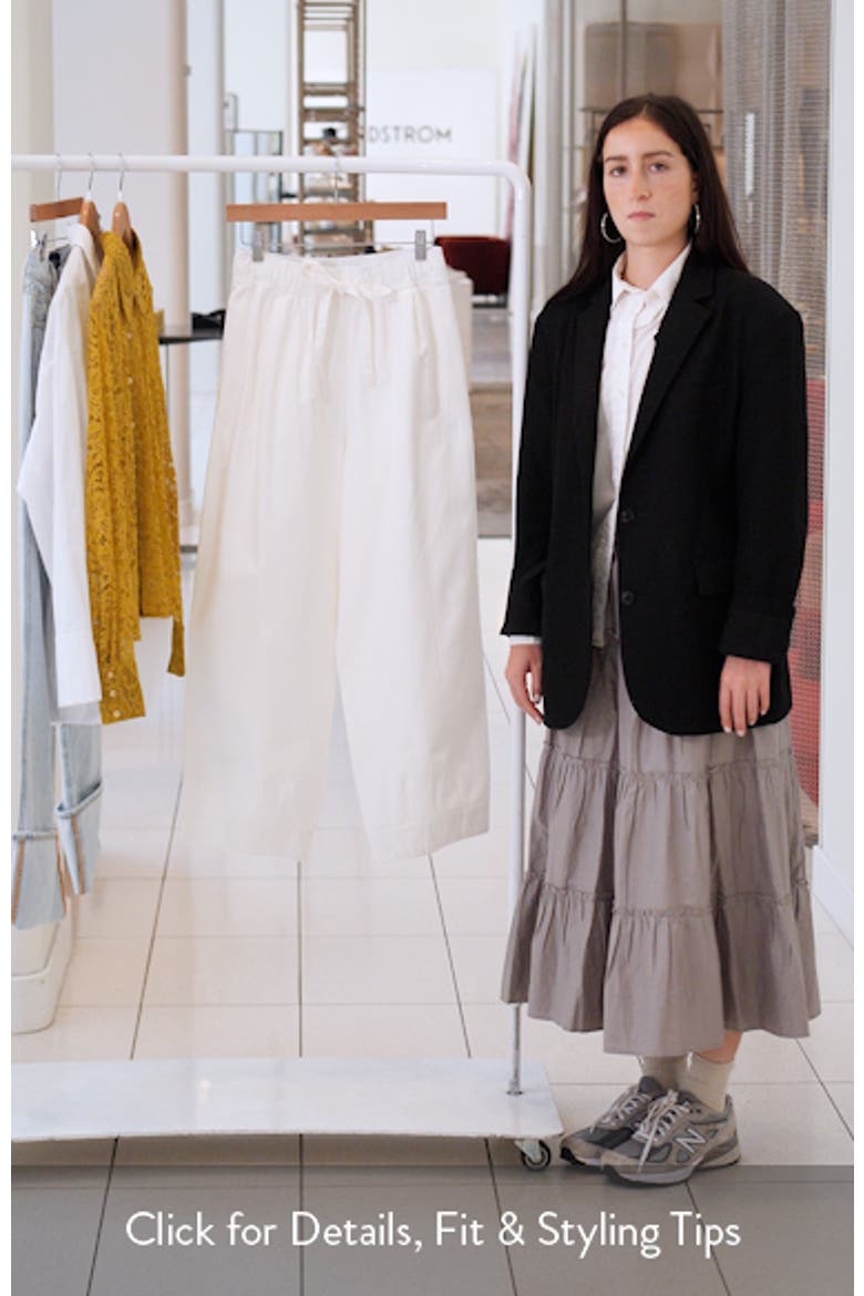 Organic Cotton Herringbone Pants video