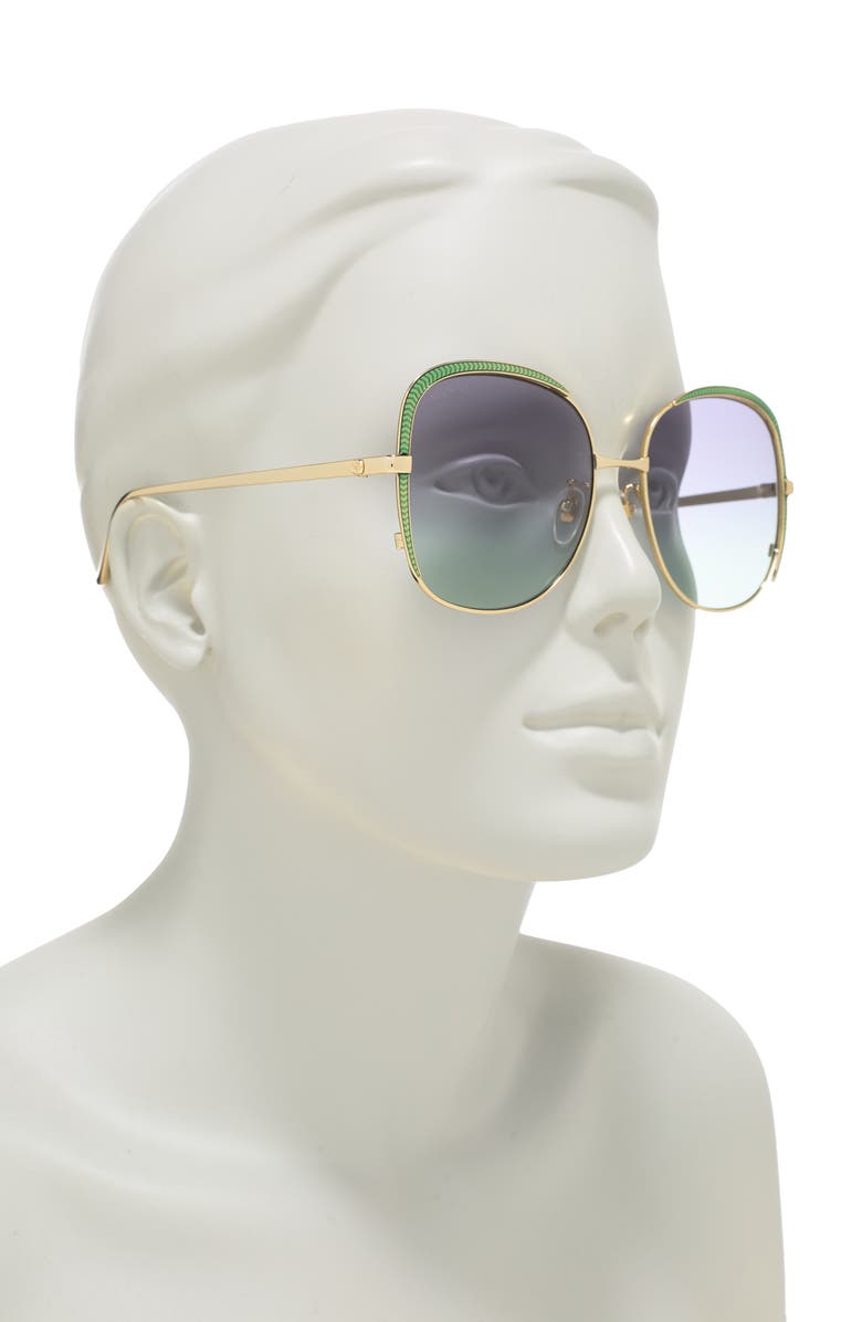 Gucci 58mm Sunglasses, Alternate, color,