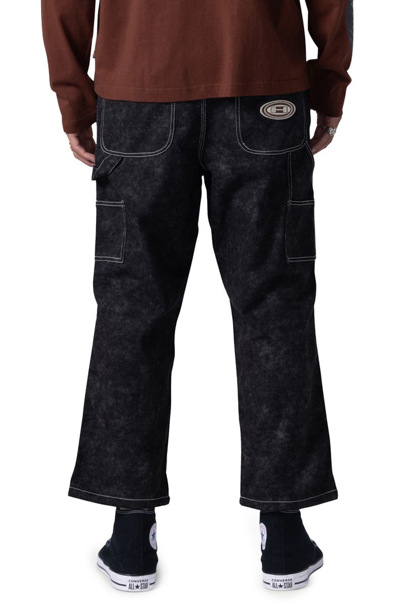 HONOR THE GIFT Washed Cotton Twill Carpenter Pants, Alternate, color,
