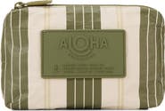 Aloha Collection Mini Market Stripe Water Resistant Tyvek® Zip Pouch