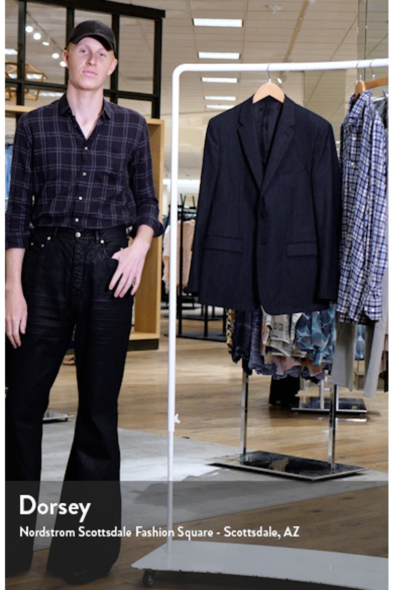 Chambers Herringbone Wool Blend Suit Jacket video
