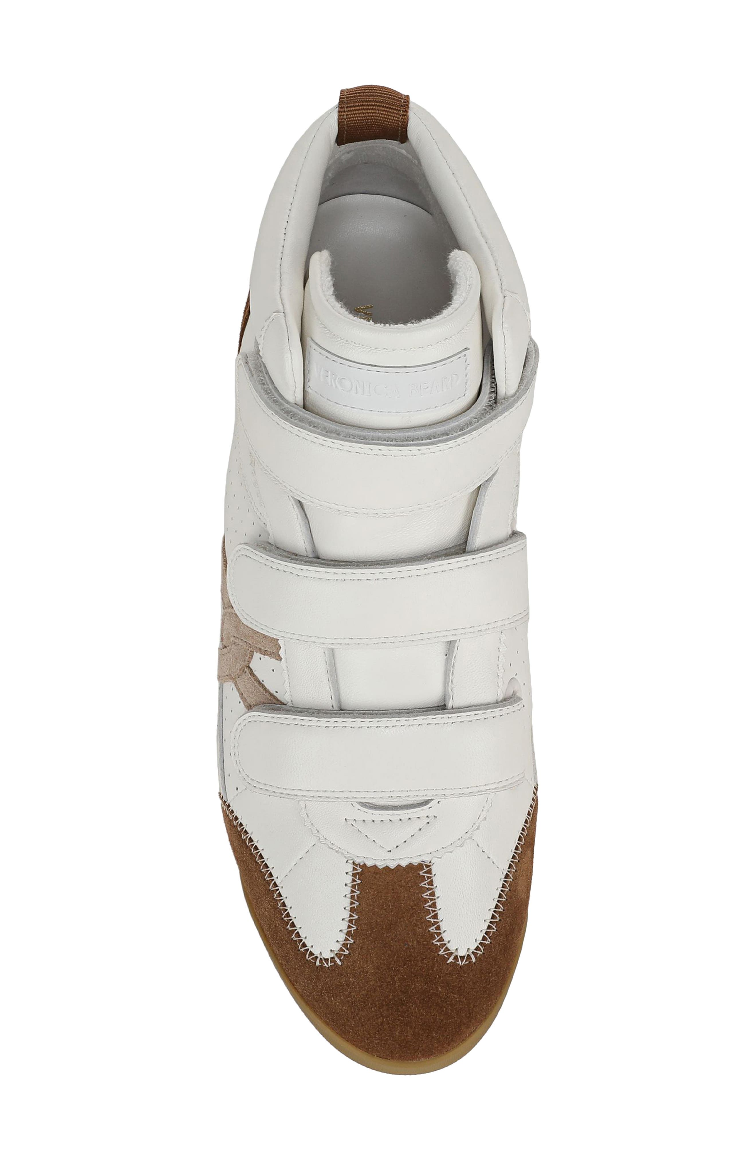 Veronica Beard Nima Sneaker, Alternate, color, Coconut/ Hazelwood