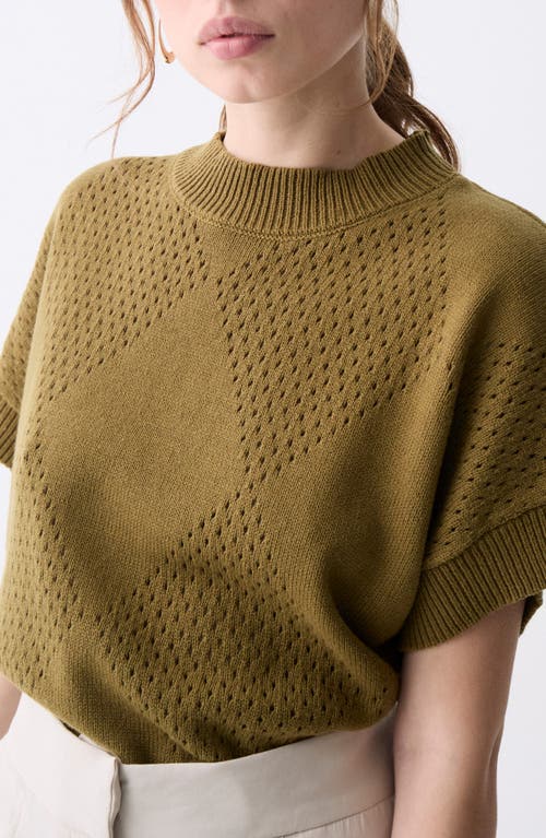 DELUC DELUC NOVAS OPEN STITCH SWEATER