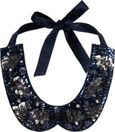 Anne Fontaine Satin Collar