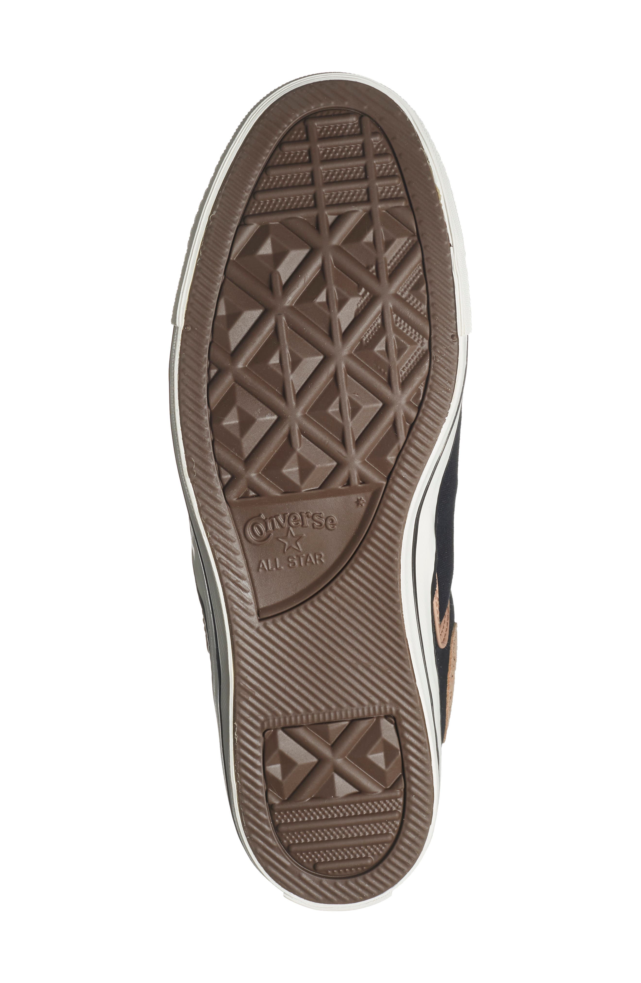 Converse Chuck Taylor<sup>®</sup> All Star<sup>®</sup> High Street Mid Sneaker, Alternate, color, Black