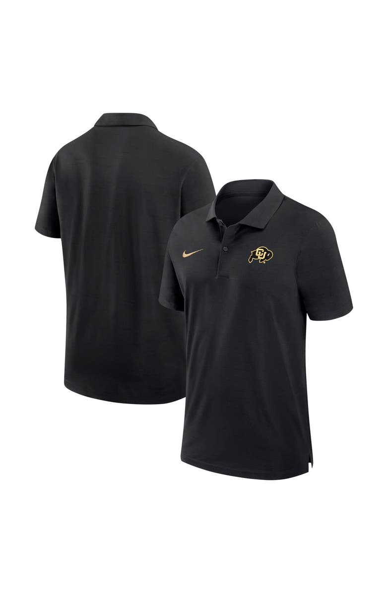 Nike Men's Nike Black Colorado Buffaloes Performance Polo, Main, color, 