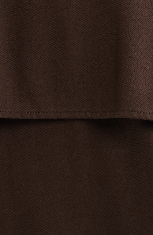 Rails Blake Stand Collar Drawstring Jacket In Brown