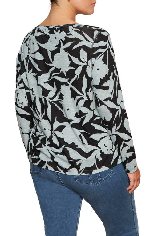 Sanctuary Perfect Notch Print Long Sleeve T-shirt In Multi