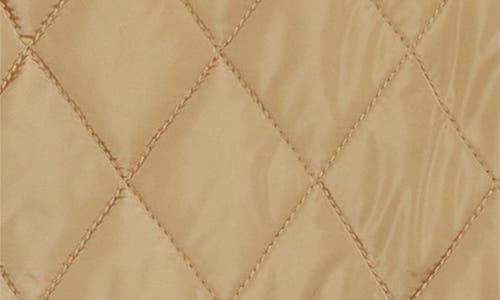 Burberry Water Repellent Quilted Nylon Parka In Brown