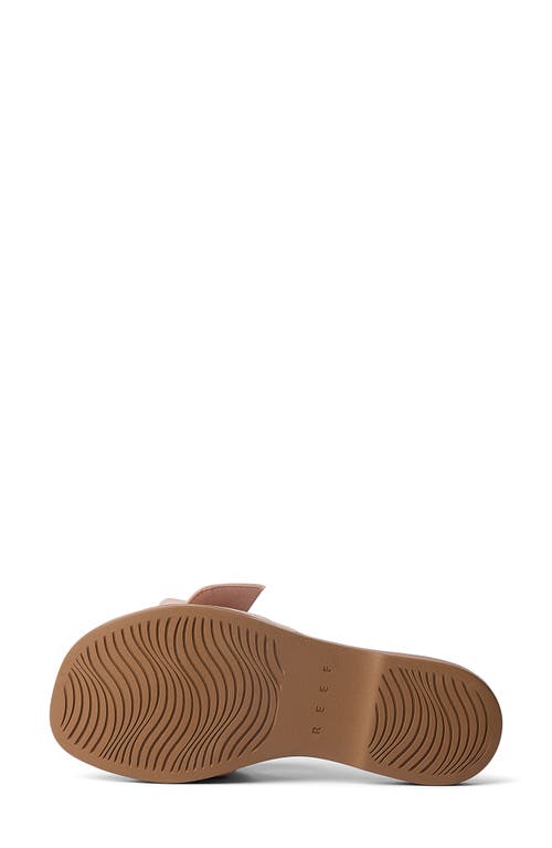 Reef Cushion Sunny Buckle Slide Sandal In Cameo Rose