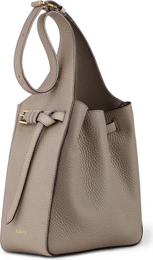 Small Lyra Leather Bucket Bag