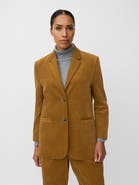 Masai Copenhagen MaJaxi Long Sleeve Corduroy Blazer