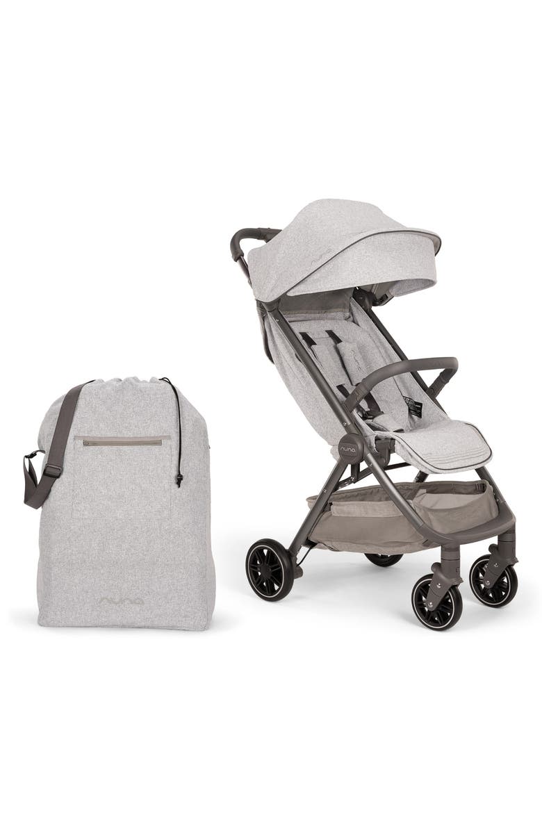 Nuna TRVL<sup>™</sup> Lightweight Stroller, Main, color, Sterling