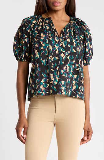 Loli Split Neck Cotton Top