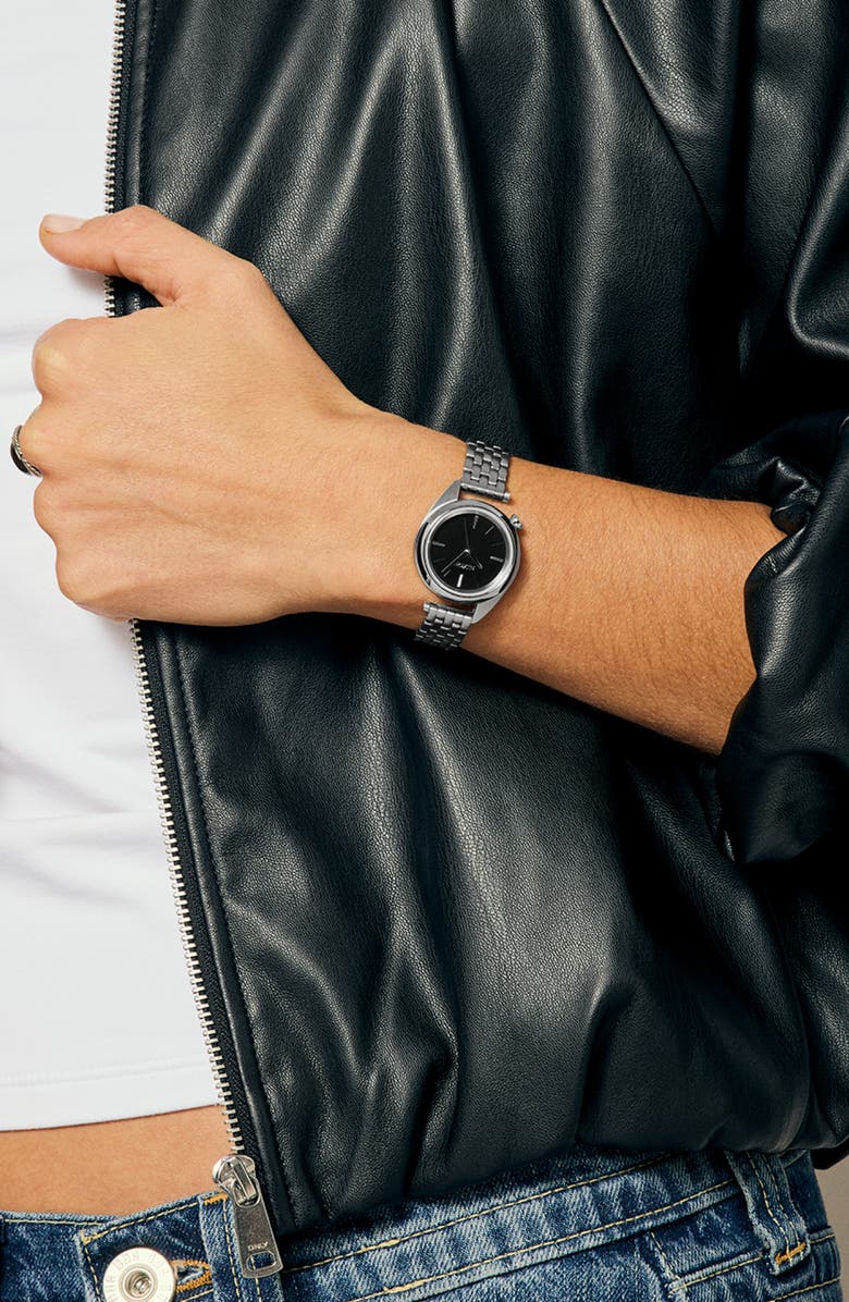 Nixon Eddy Bracelet Watch, 29mm, Alternate, color, 