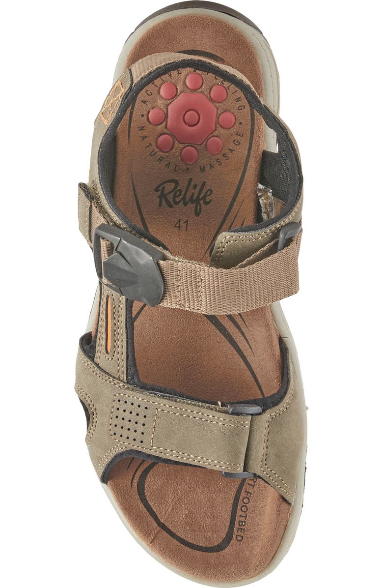 Spring Step Gradient Sandal, Alternate, color, Brown