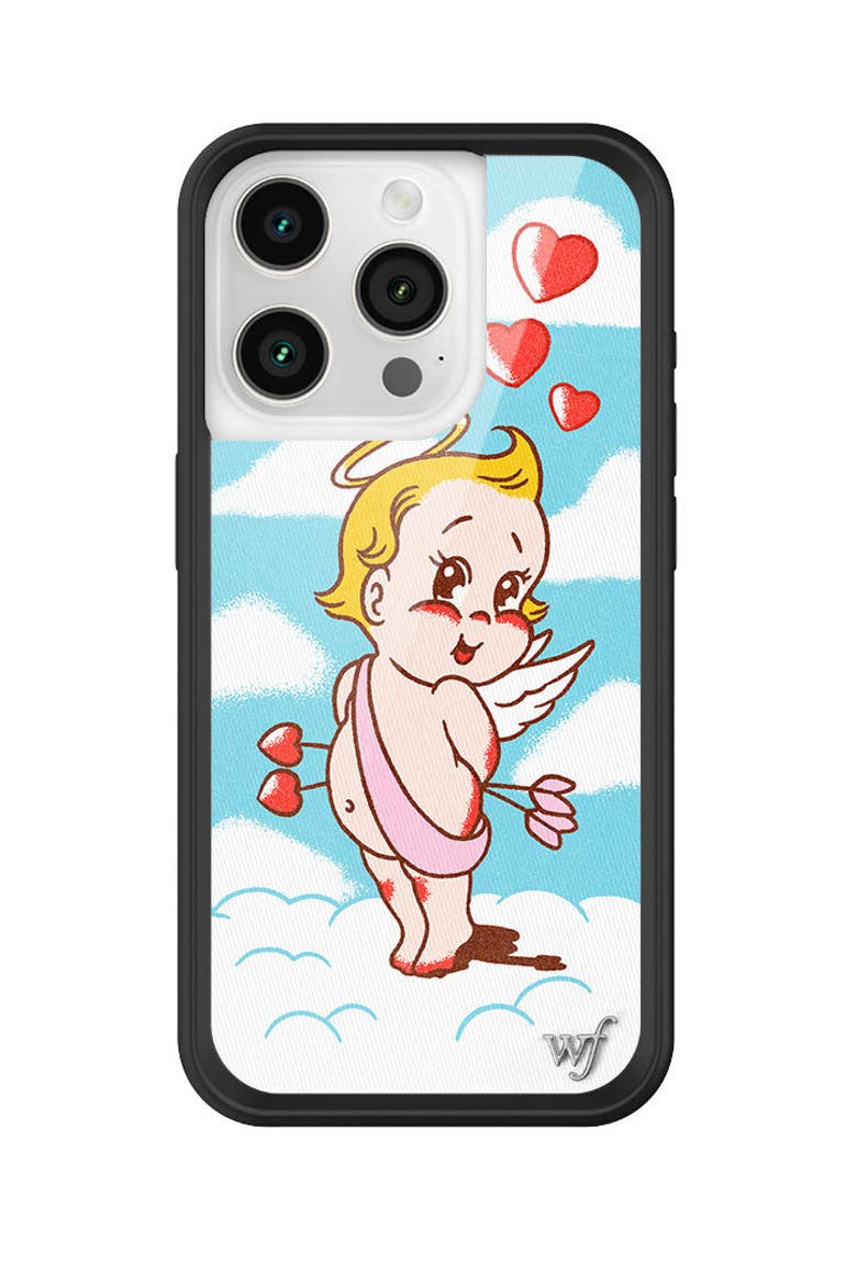 Little Angel iPhone Case, Alternate, color, Blue