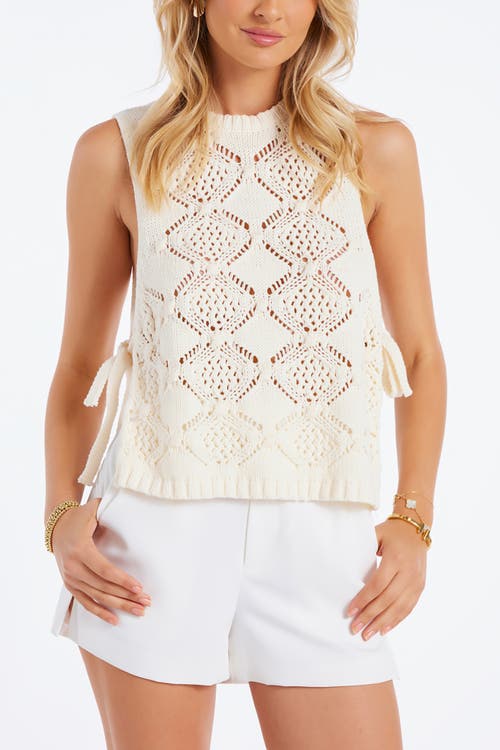 Bishop + Young Provence Side Tie Sweater in Sand 