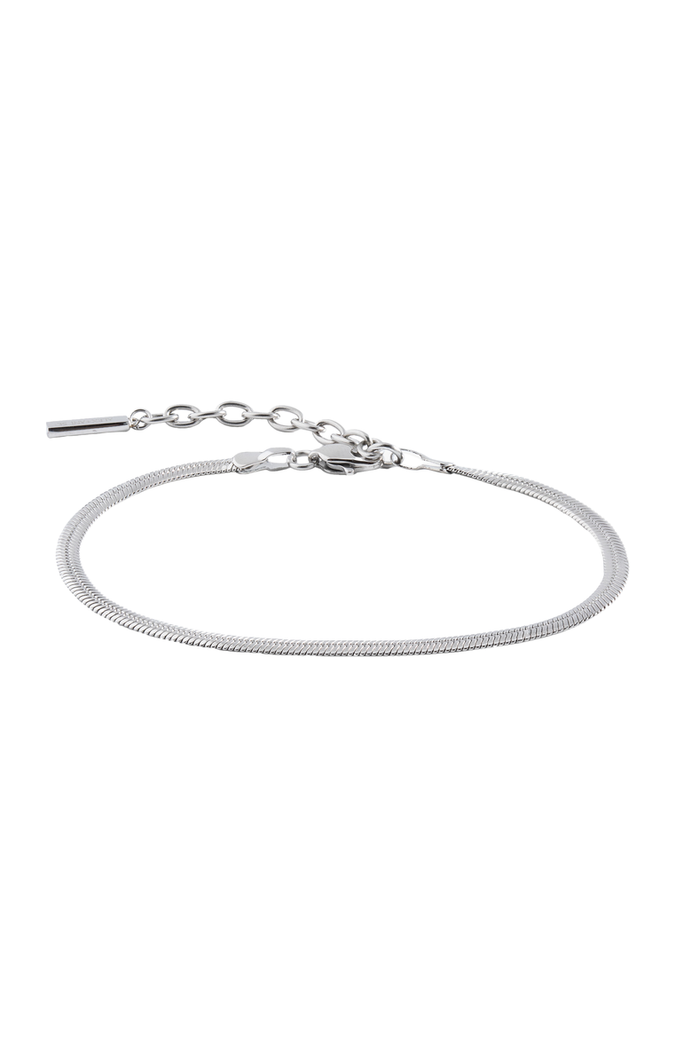 Alex and Ani Everyday Herringbone Chain Bracelet, Main, color, Silver
