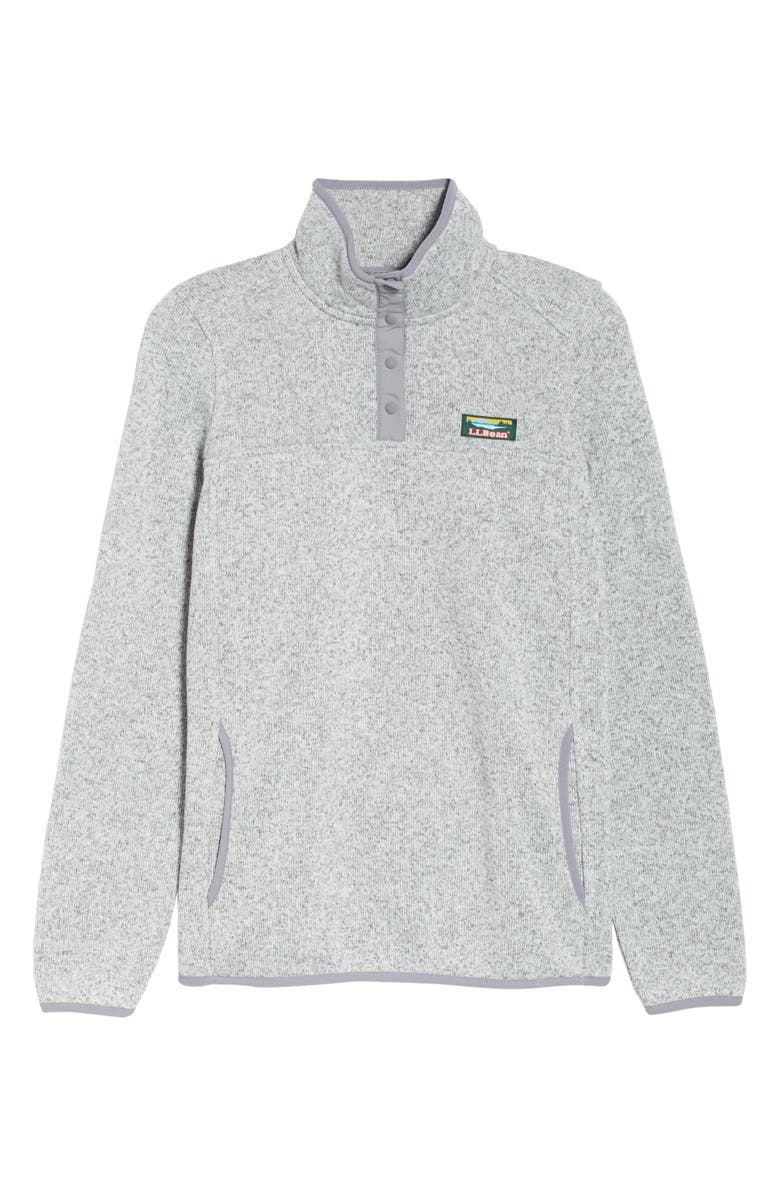 L.L.Bean Sweater Fleece Pullover, Alternate, color, 
