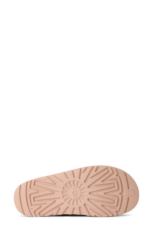 Ugg(r) Greenport Genuine Shearling Lined Slide Sandal In Pink