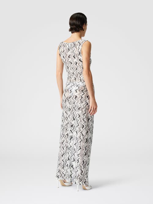 Missoni Printed Maxi Dress In Black